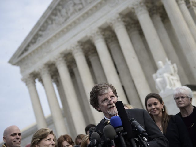 Supreme Court rules on narrow grounds for baker who refused to create same-sex couple’s wedding cake
