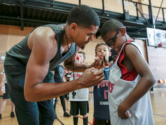 Pistons Basketball Camp Like A Dream Come True For Local Youngsters