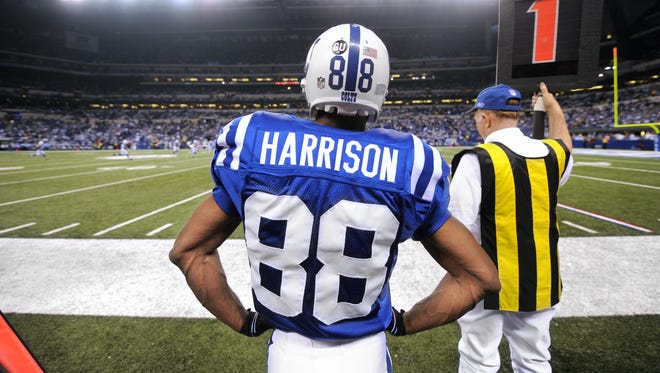 How is this guy not a Hall of Famer? Former Colt Marvin Harrison sits third in NFL history in catches, fifth in touchdowns and seventh in yards.
