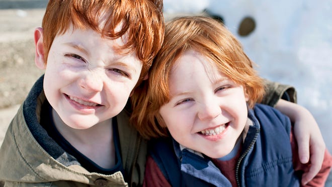 From left, Cormac and Kieran Lynch of Pearl River. Cormac is highly allergic to peanuts and tree nuts, but his brother has no food allergies.