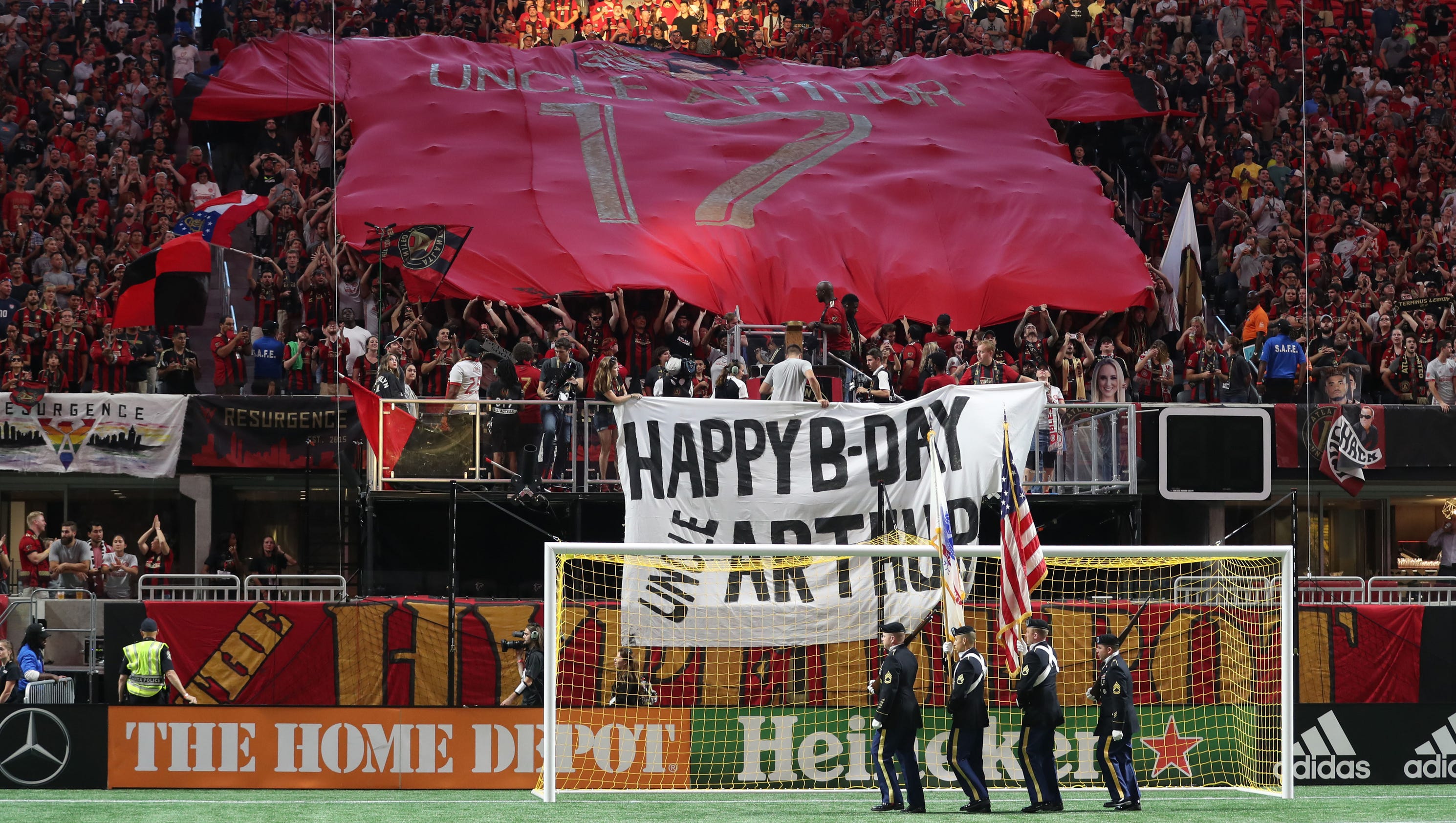 Major League Soccer tifos