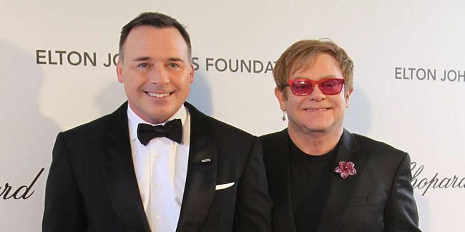 Elizabeth Hurley Gives Elton John Parenting Tips