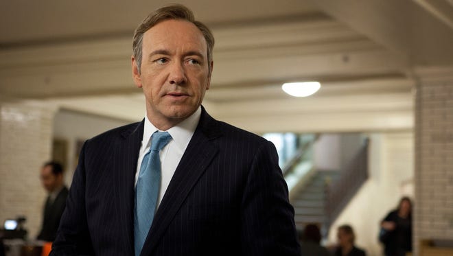 Kevin Spacey stars as Frank Underwood in season two of "House of Cards."