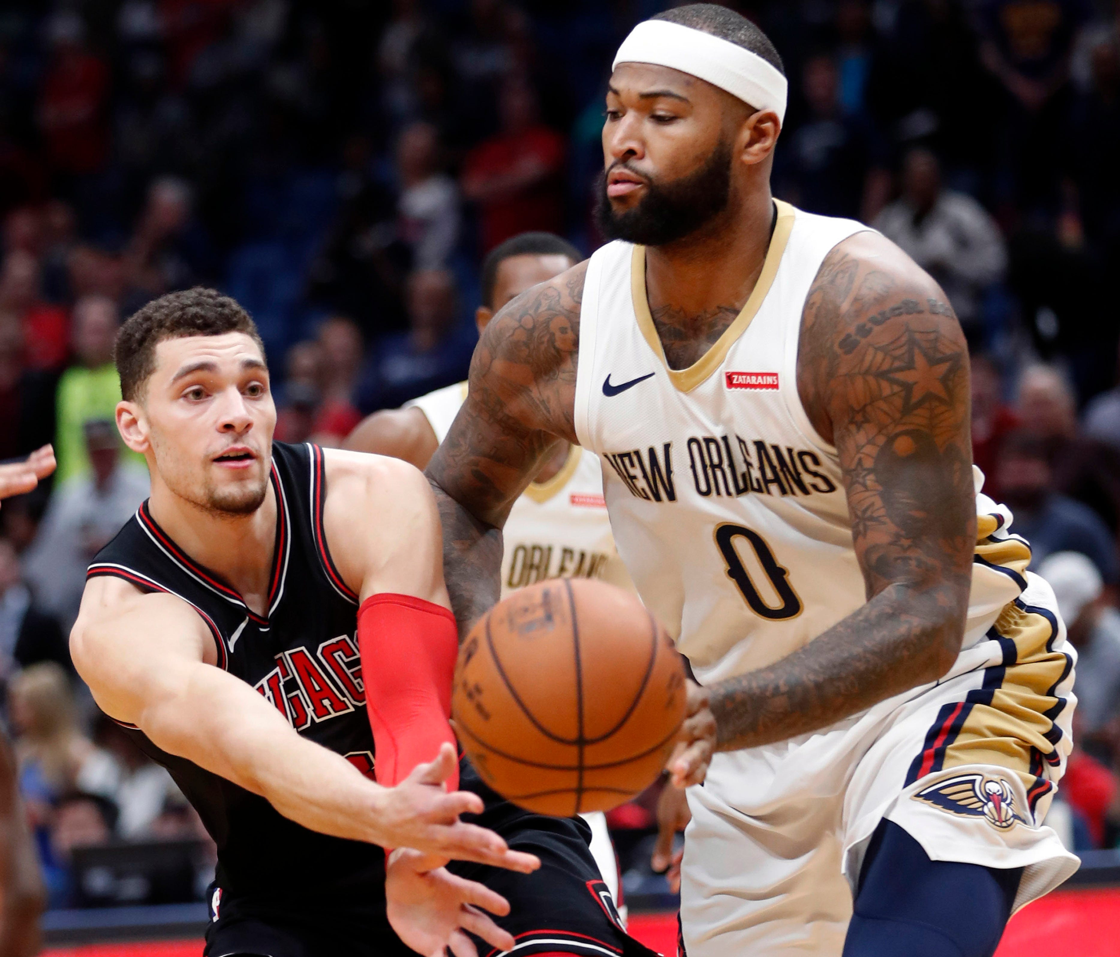 DeMarcus Cousins had a huge night against the Chicago Bulls.