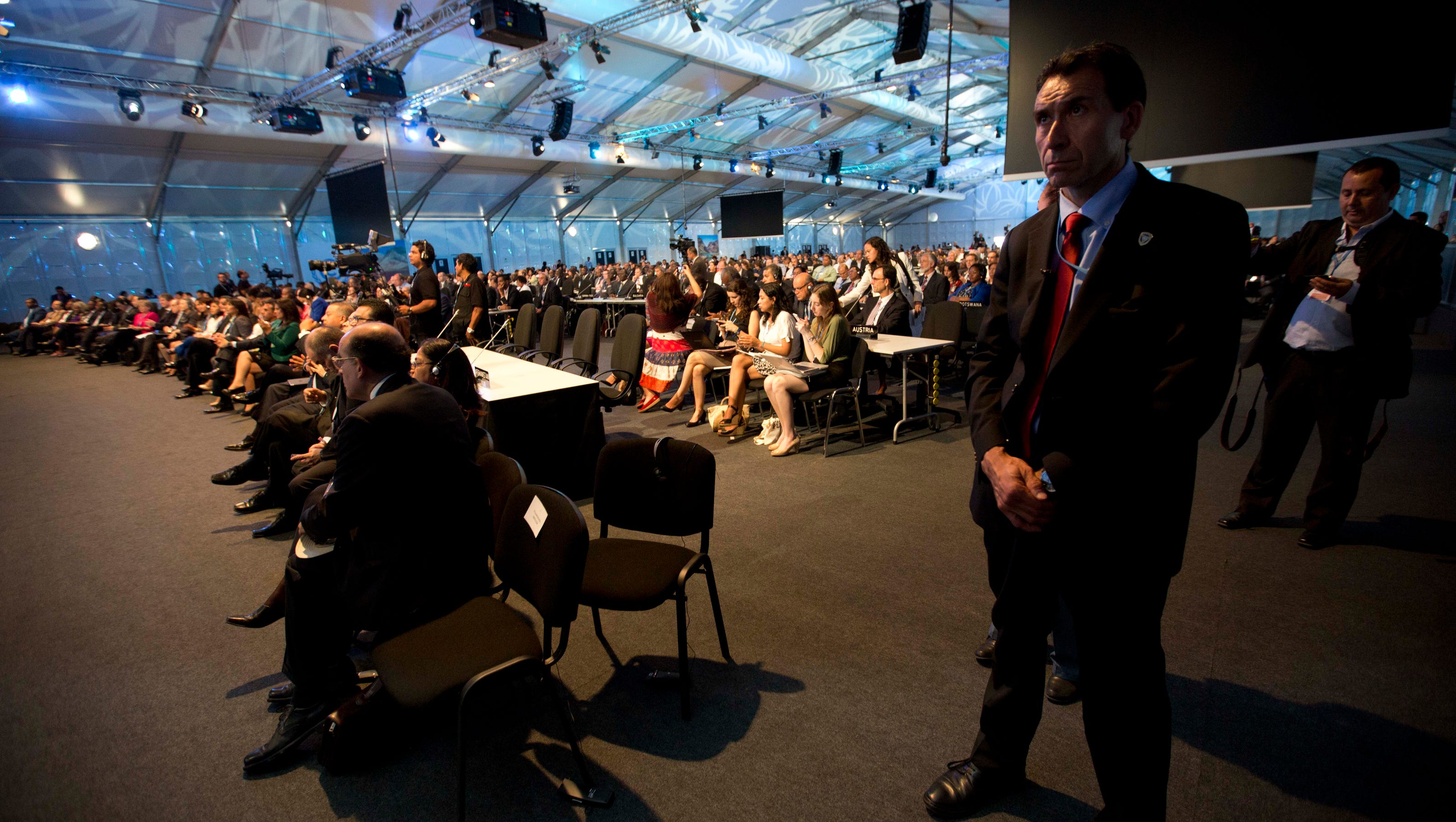 UN climate talks deadlocked over scope of pledges - USA TODAY