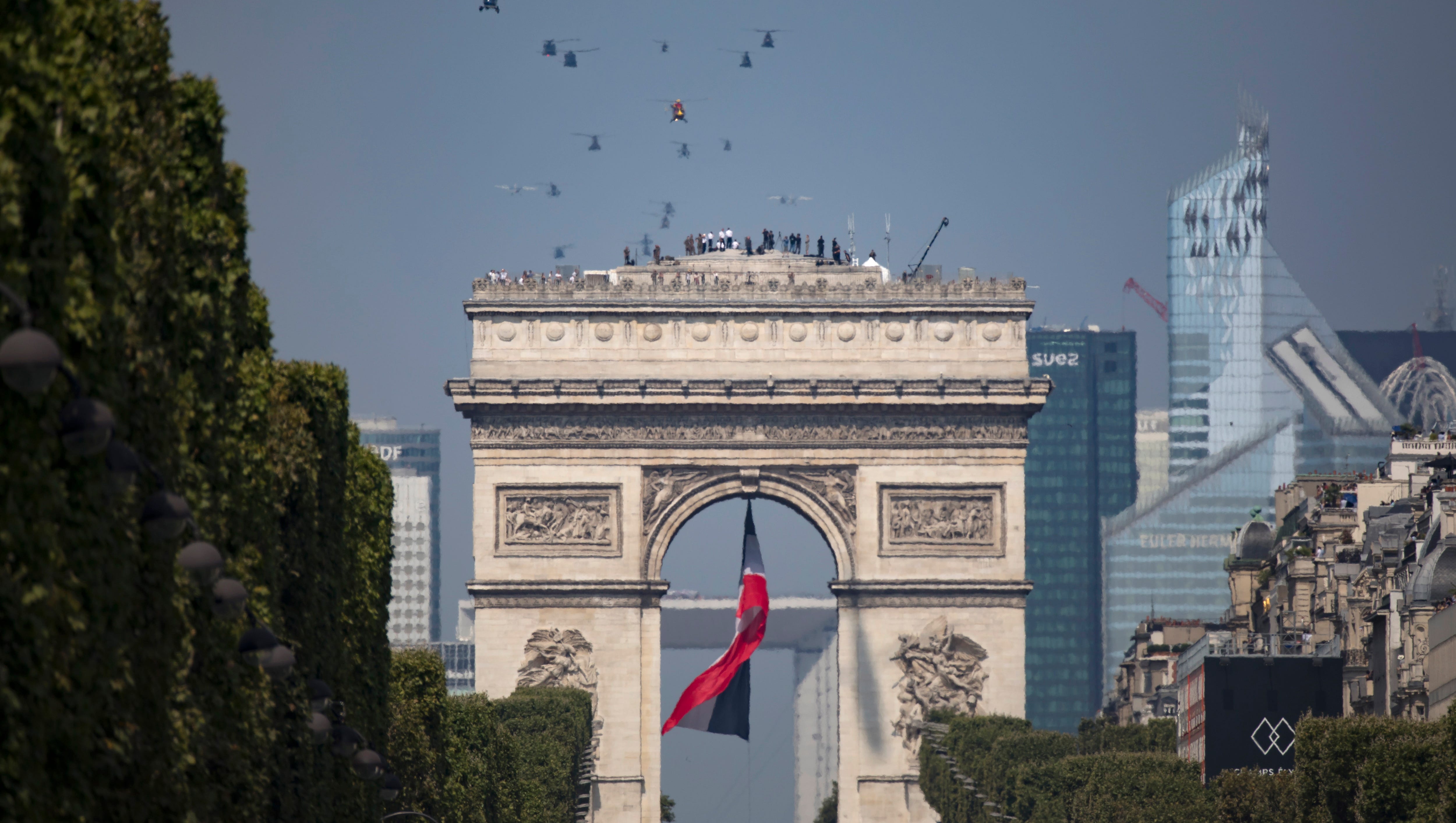 Arc de triomphe 2018 results
