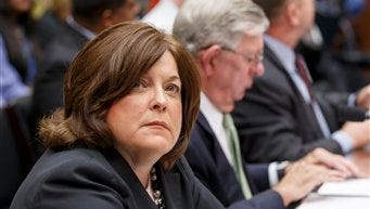From left, Secret Service Director Julia Pierson, Ralph Basham, a former Secret Service director, and Todd M. Keil, far right, a senior advisor with a private security firm, appear on Capitol Hill in Washington, Tuesday, Sept. 30, 2014, before the House Oversight Committee as it examines details surrounding a security breach at the White House when a man climbed over a fence, sprinted across the north lawn and dash deep into the executive mansion before finally being subdued.  (AP Photo/J. Scott Applewhite)