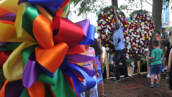 Thousands came out for Sunday nights candlelight vigil held at Lake Eloa for the 49 victims of the mass shooting at Pulse nightclub in Orlando .