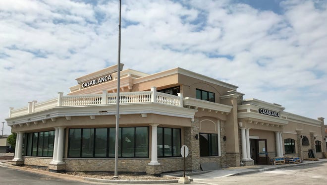 The Middle Eastern restaurant Casablanca that's due at 178000 W. Blue Mound Road, Brookfield, in June has a glassy addition and a rooftop patio with its own bar.