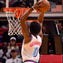 Miami Heat forward Josh Richardson (0) dunks the ball against the Sacramento Kings during the first half at American Airlines Arena.
