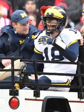 This One Hurts Um Limps Into Ohio State Game Peters Injured