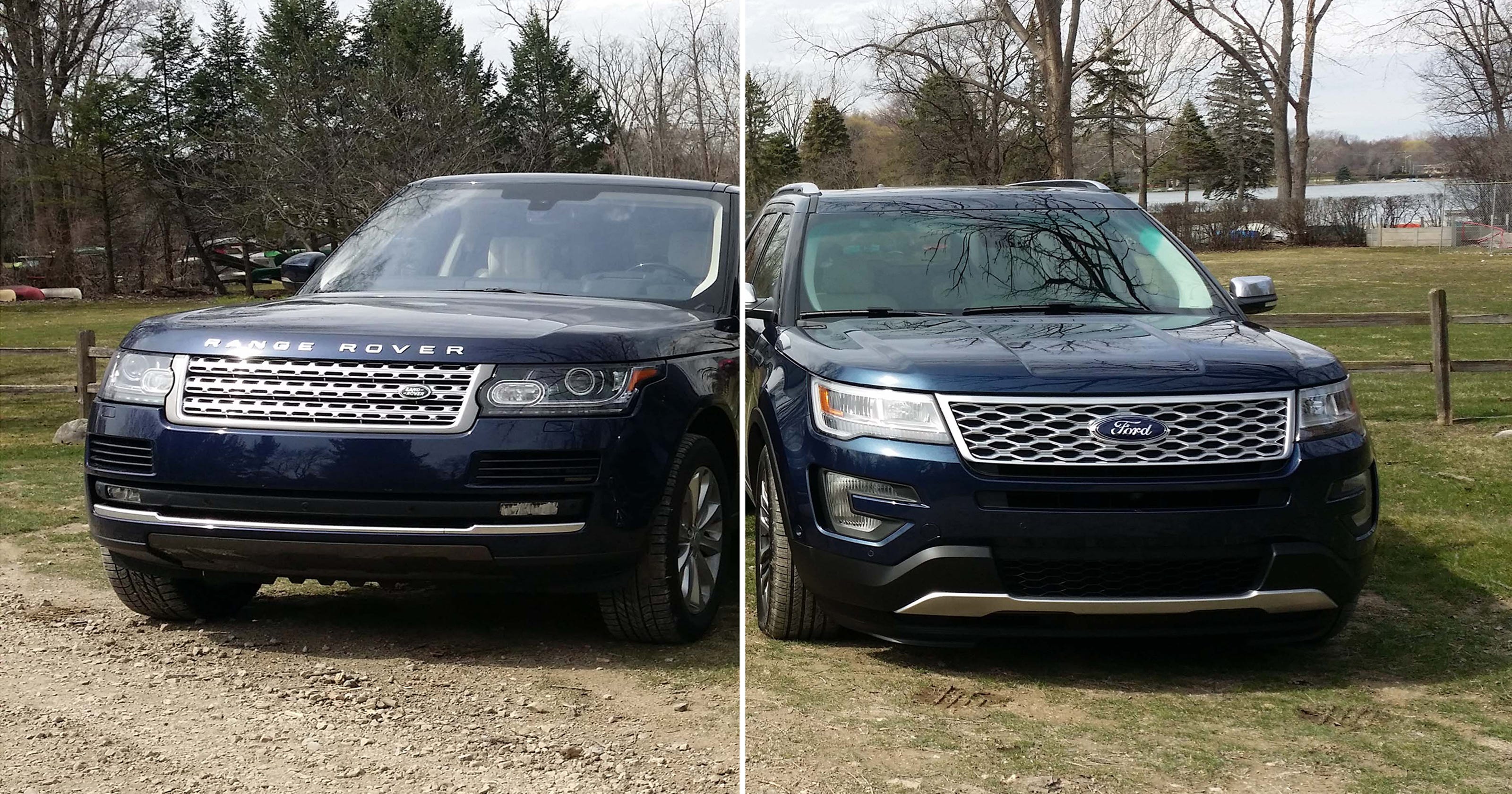 2016 Range Rover vs. Ford Explorer