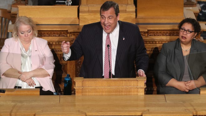 “Trenton will be a much more welcoming fiscal climate for the next governor in 2018,” Governor Christie said Tuesday as he introduced his budget.