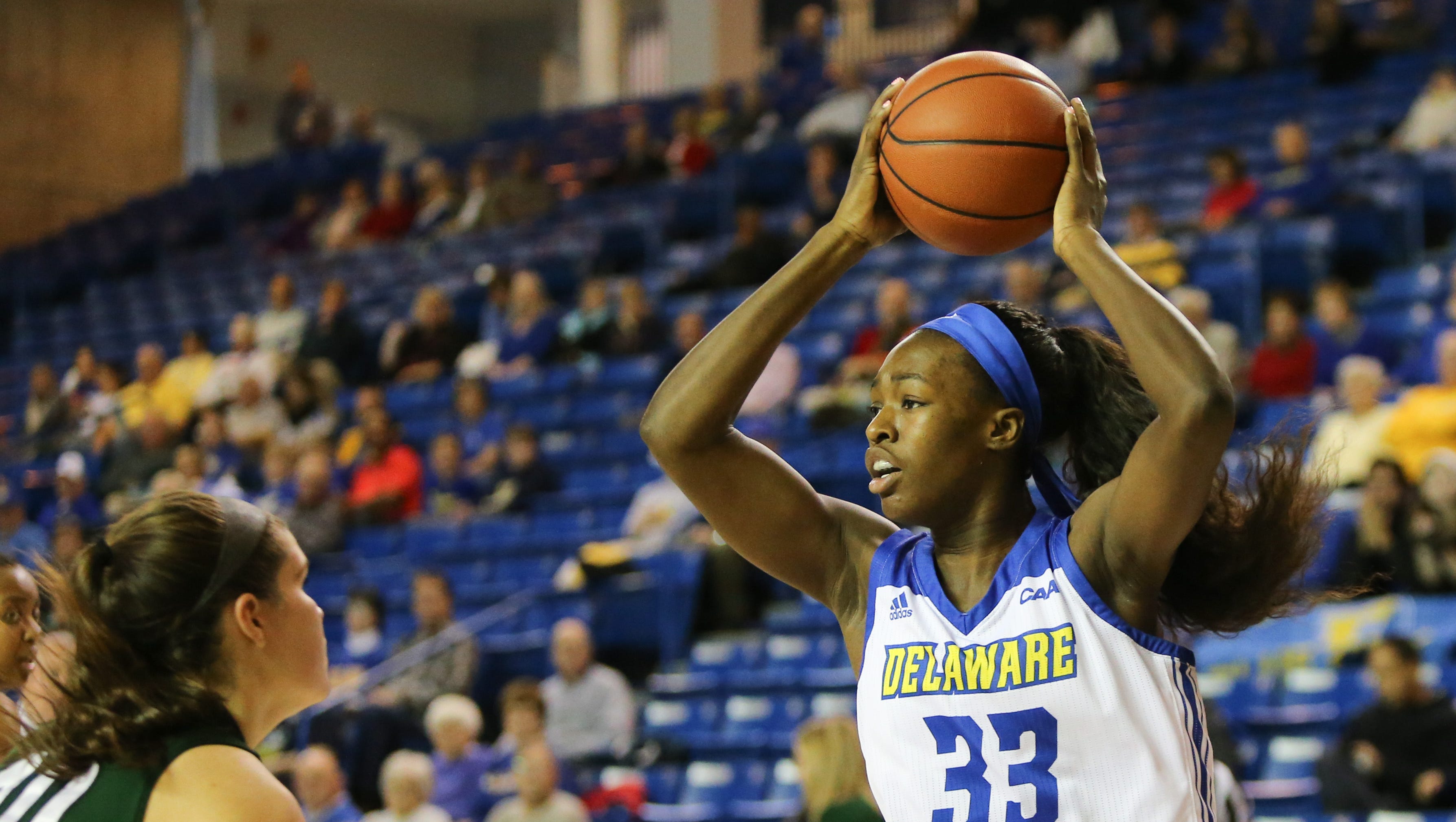 With Enabosi Back Delaware Should Contend In Caa Women S Basketball