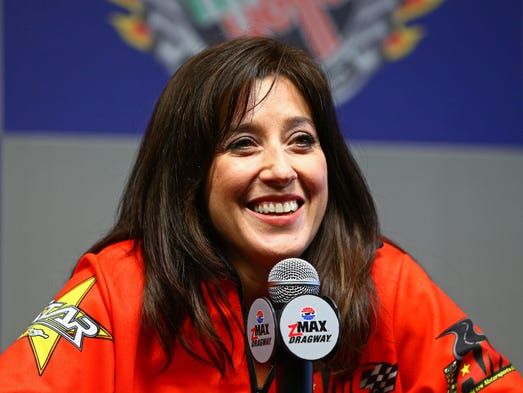 NHRA's Angelle Sampey takes most important ride of her life