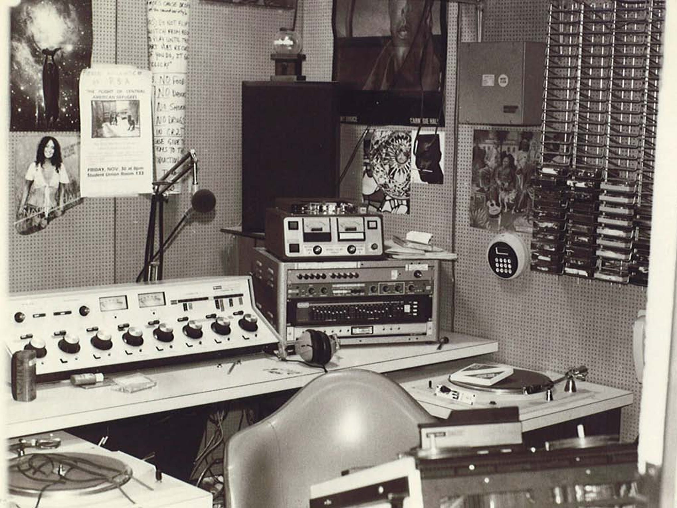 Tuned In Bu S College Radio Station Turns 50