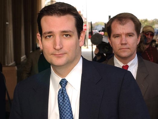 Ted Cruz, then the Texas solicitor general, and Don.