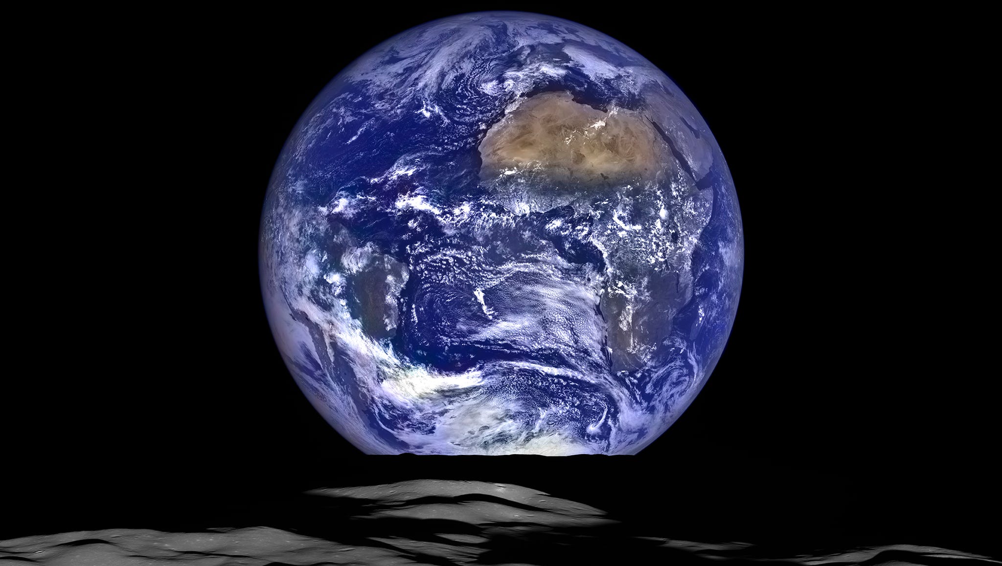 NASA releases dramatic image of Earth from Arizona State University camera