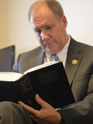 Soon after arriving last June, Republican 1st District Rep. Trent Kelly looked through a House congressional manual.