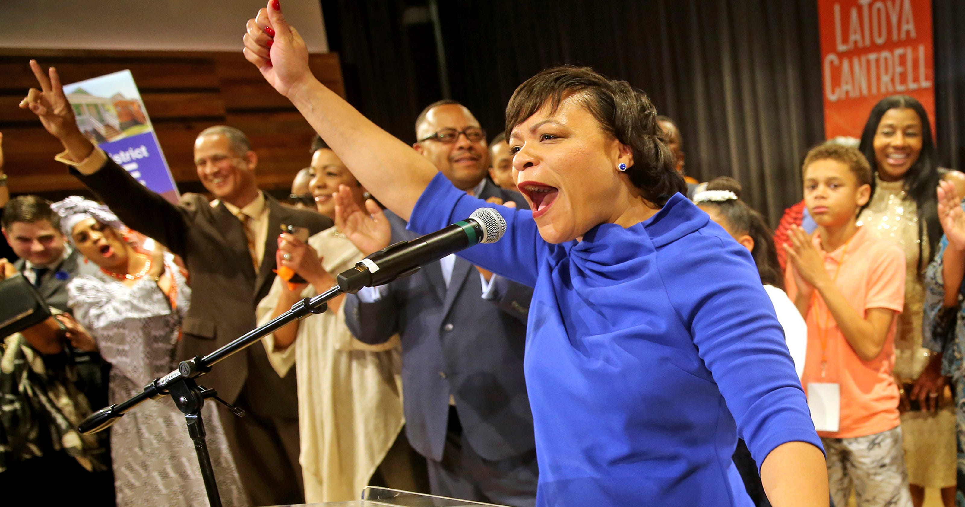 LaToya Cantrell is New Orleans' first female mayor