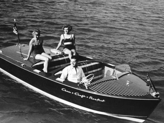 Chris-Craft common these selected images and advertisements