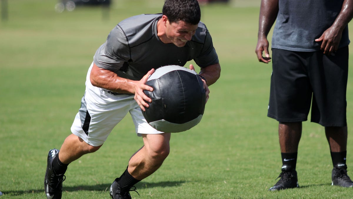 NFL players at Ignition Training Program in Naples