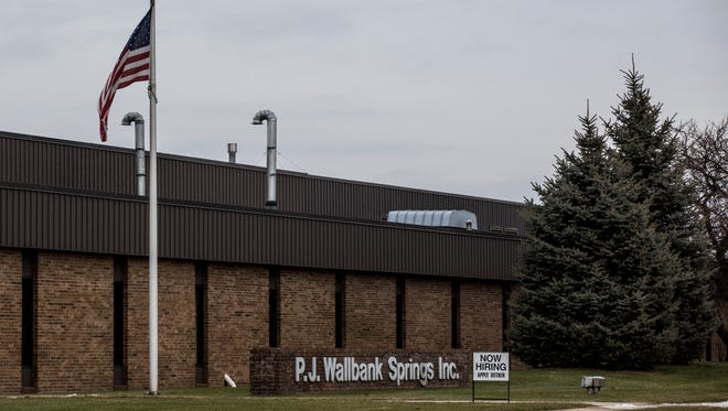 PJ Wallbank Springs, Inc., 2121 Beard St. in Port Huron, is adding 68 jobs and is investing $803,000 in its facility.