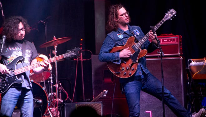 Austin rockers White Denim play a free show on Fountain Square Saturday night.