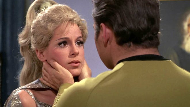 Louise Sorel played android Rayna opposite William Shatner in the 1969 "Star Trek" episode "Requiem for Methuselah."