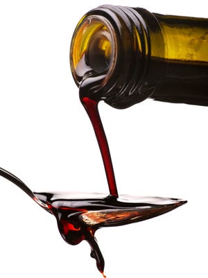 Balsamic vinegar, when simmered down to a syrup, is great with practically everything.