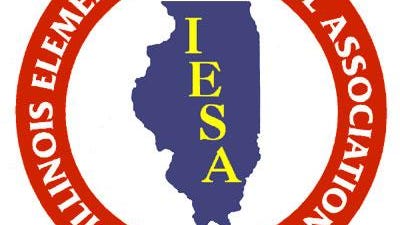 Illinois Elementary School Association (IESA) logo.