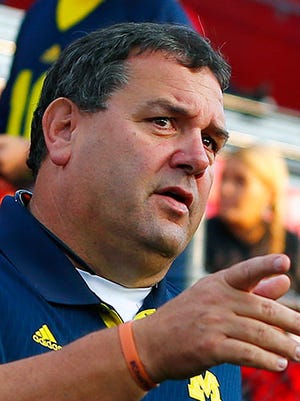 Michigan coach Brady Hoke