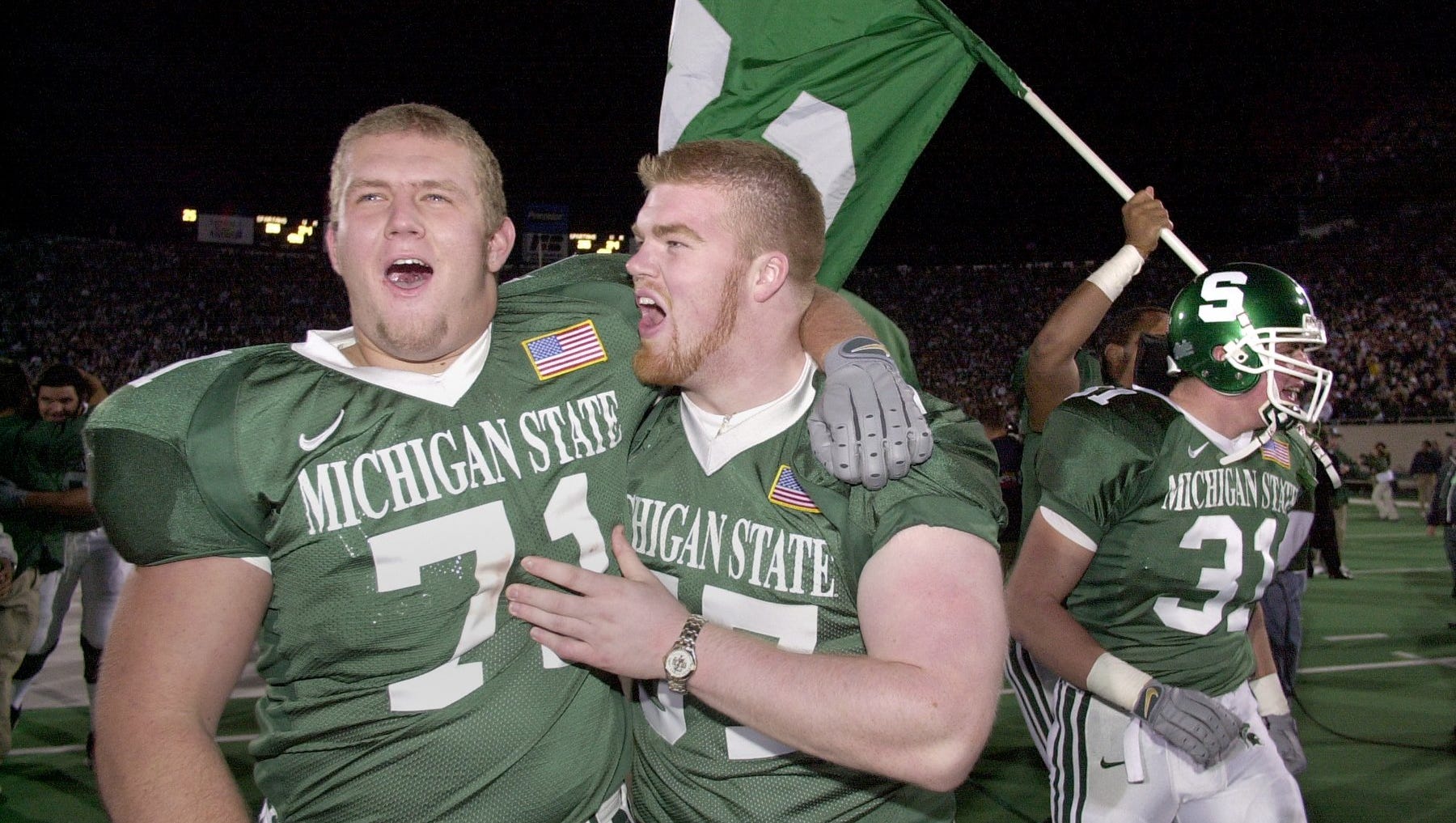 Who wore it best' at Michigan State: No. 71