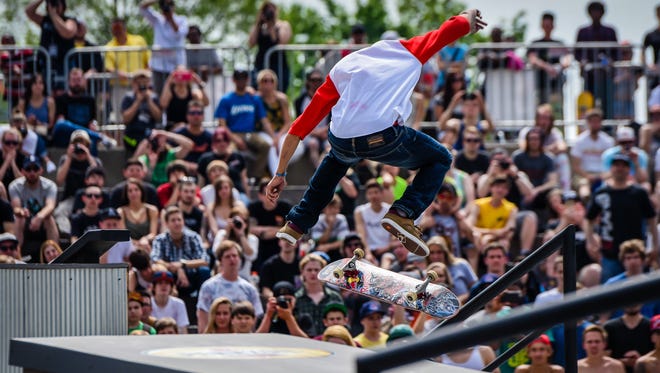 Red Bull Hart Lines returns to Hart Plaza on Saturday and Sunday.