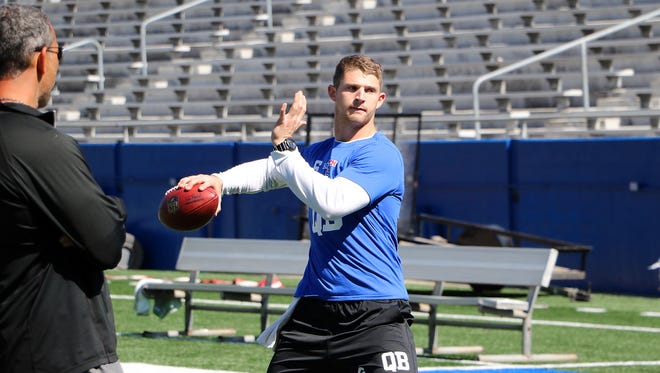 Louisiana Tech quarterback Jeff Driskel said he's heard he may be drafted as early as day 2 in the 2016 NFL Draft.