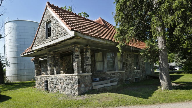 The old caretaker's residence at Grand View Cemetery  May 23 at 1510 N. Salisbury in West Lafayette. The unique structure built with field stones dates to 1903.
The old caretaker's residence at Grand View Cemetery Monday, May 23, 2016, at 1510 N. Salisbury in West Lafayette. The unique structure built with field stones dates to 1903. Owners Steve Darcy Weston are selling the cemetery.