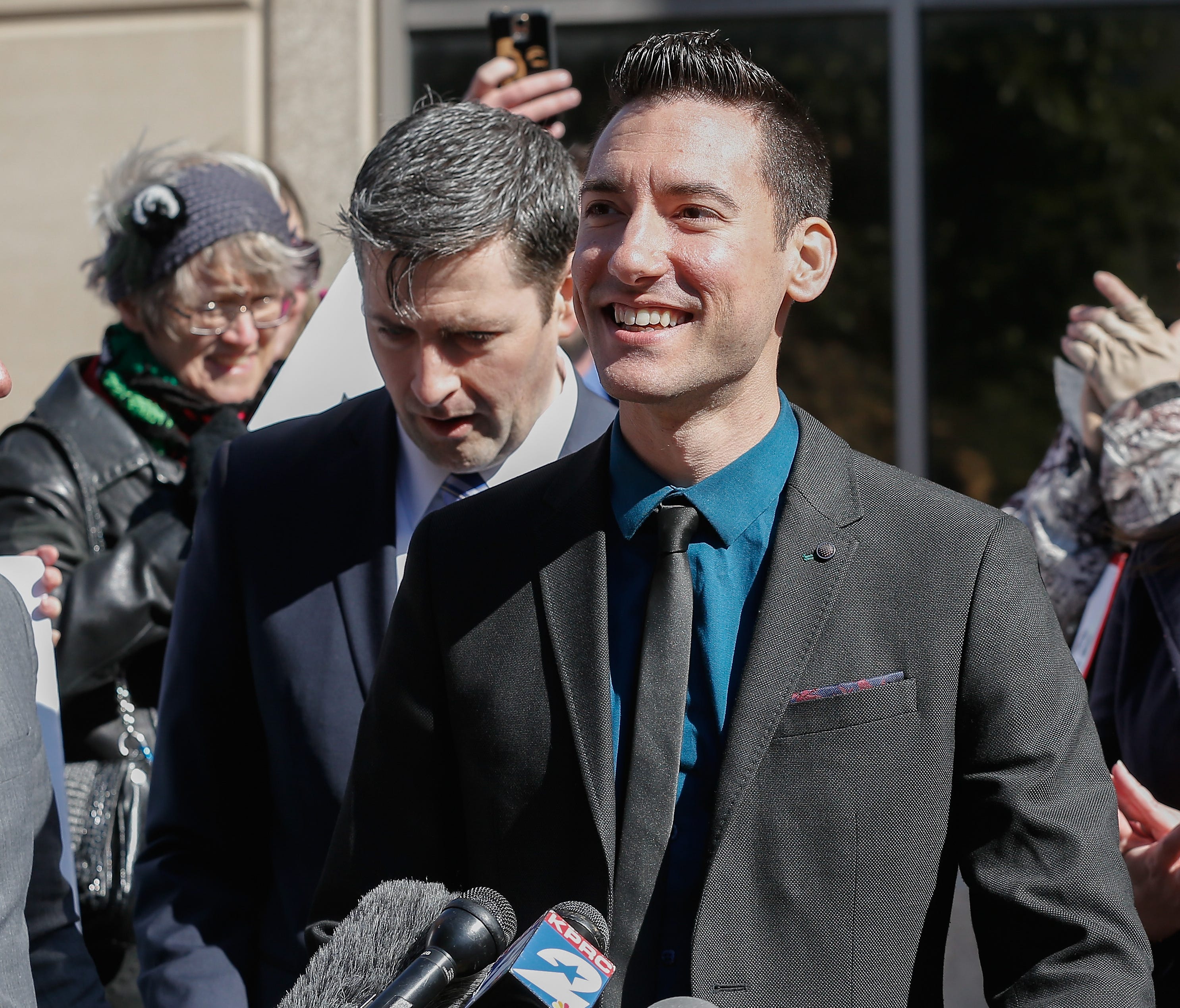 David Daleiden, one of the two anti-abortion activists charged with invading the privacy of medical providers by filming without consent.
