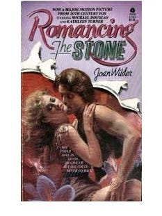 "Romancing the Stone" by Joan Wilder.