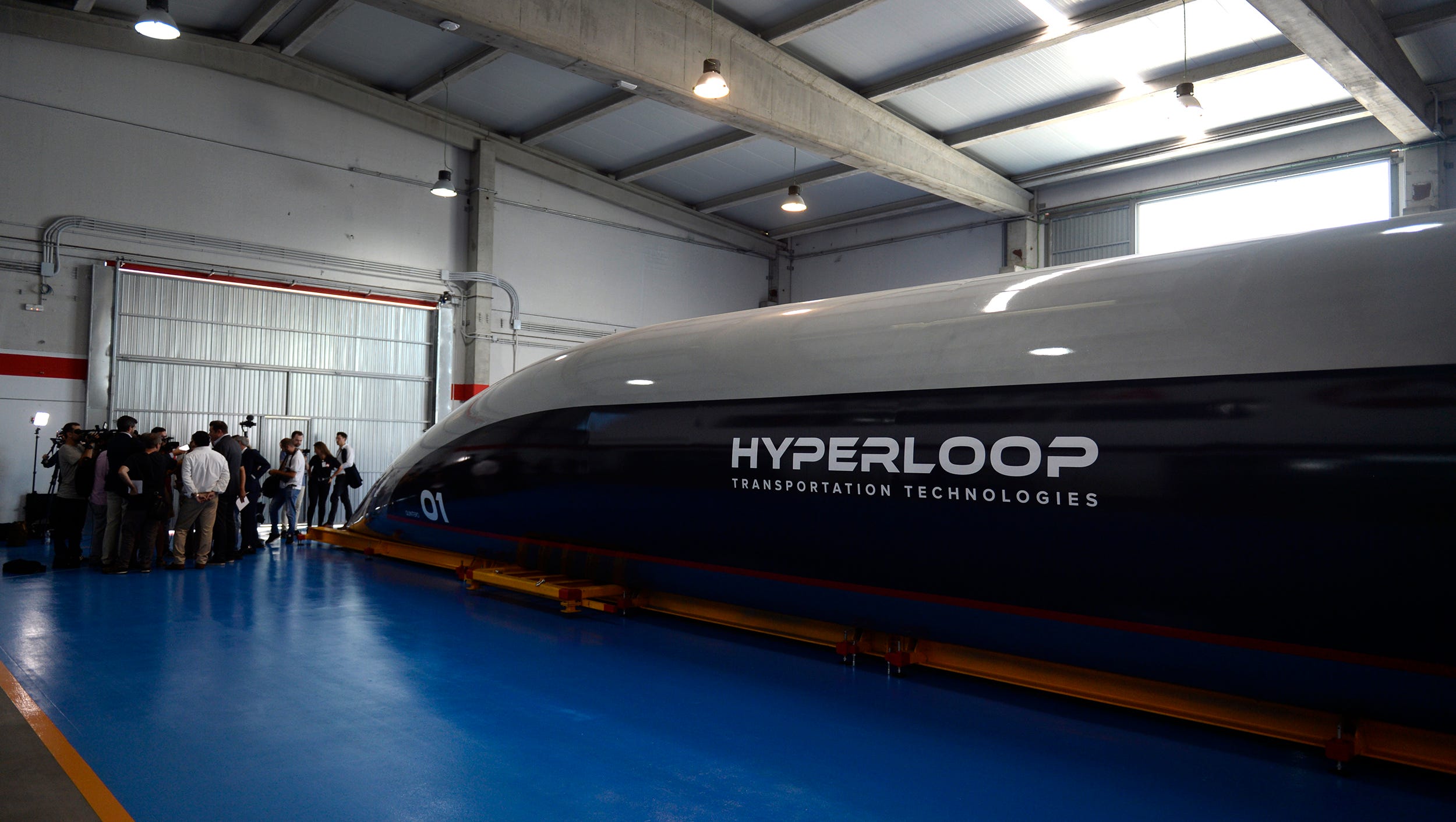 This is what the world’s first Hyperloop looks like