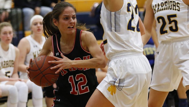 Halle Gregorich and the Stevens Point Area Senior High girls basketball team is ranked eighth in Division 1 in this week's Associated Press state basketball poll.