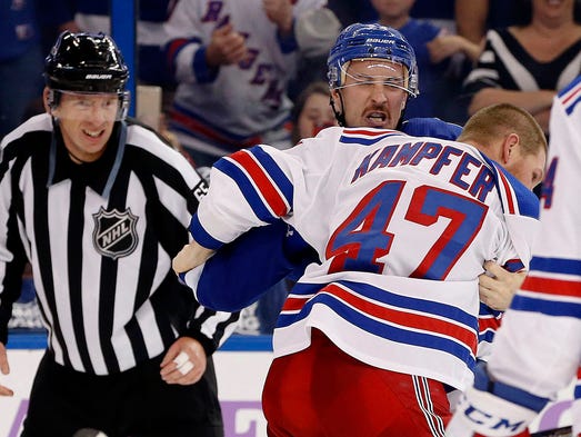 Nov. 2: Tampa Bay Lightning right wing Ryan Callahan