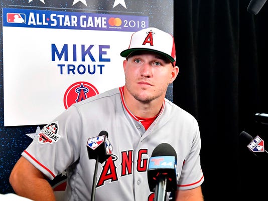 Mlb All Star Game Workouts Mike Trout Mlb All Star Game Workouts Mike Trout