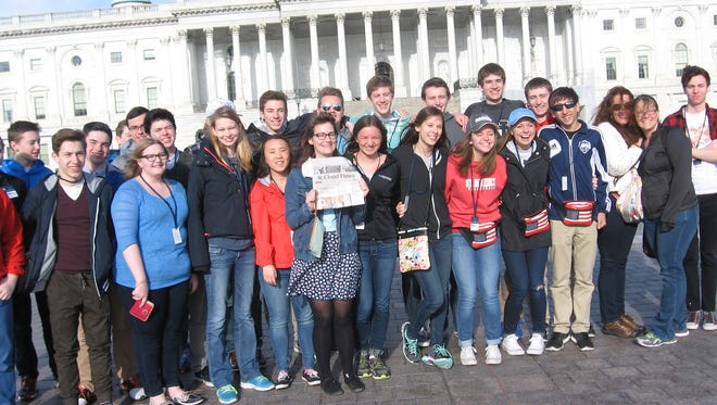 St. Cloud Christian School students and their adult traveling partners are Just Back From Washington, D.C.