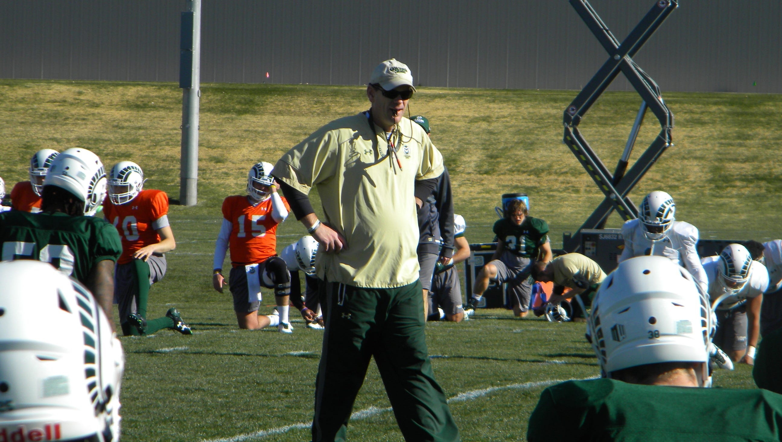 Csu Football Coach Mike Bobo Says He S Here For The Long Haul