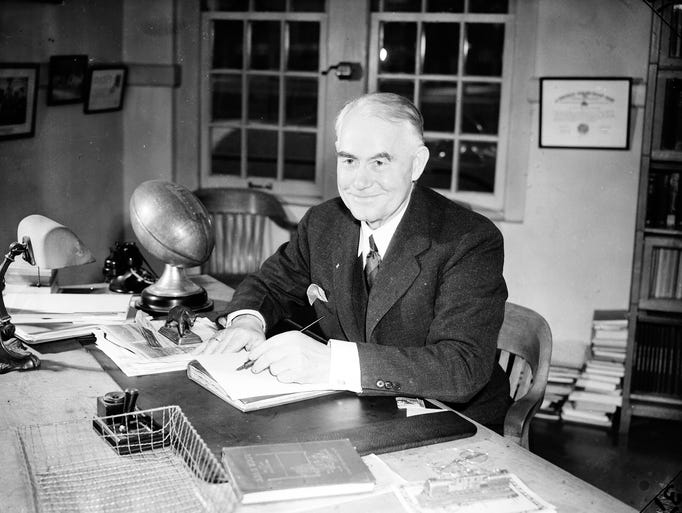 Fielding Yost, the man who created Michigan football