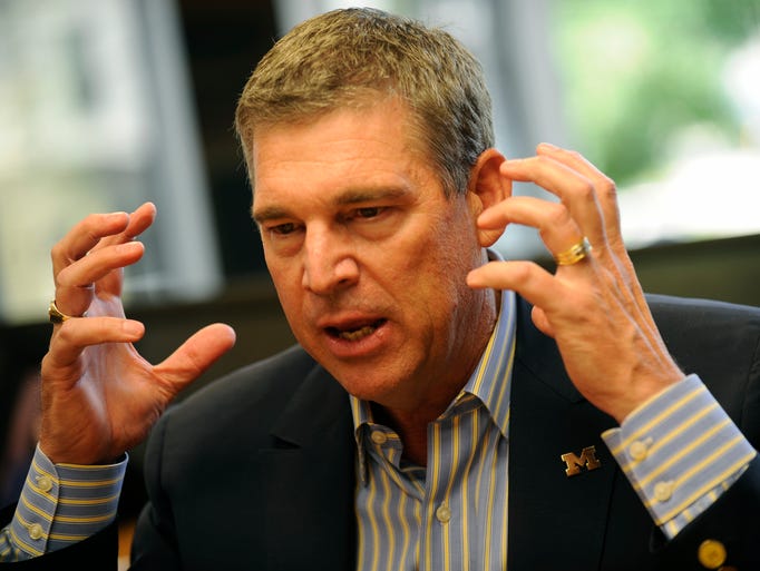 Dave Brandon, former CEO of Domino's and a former Michigan