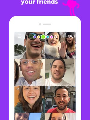 Friends can drop in on a video call in the aptly named Houseparty.