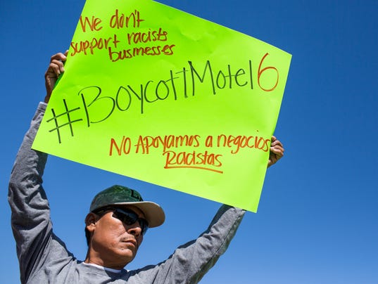 motel 6 protest