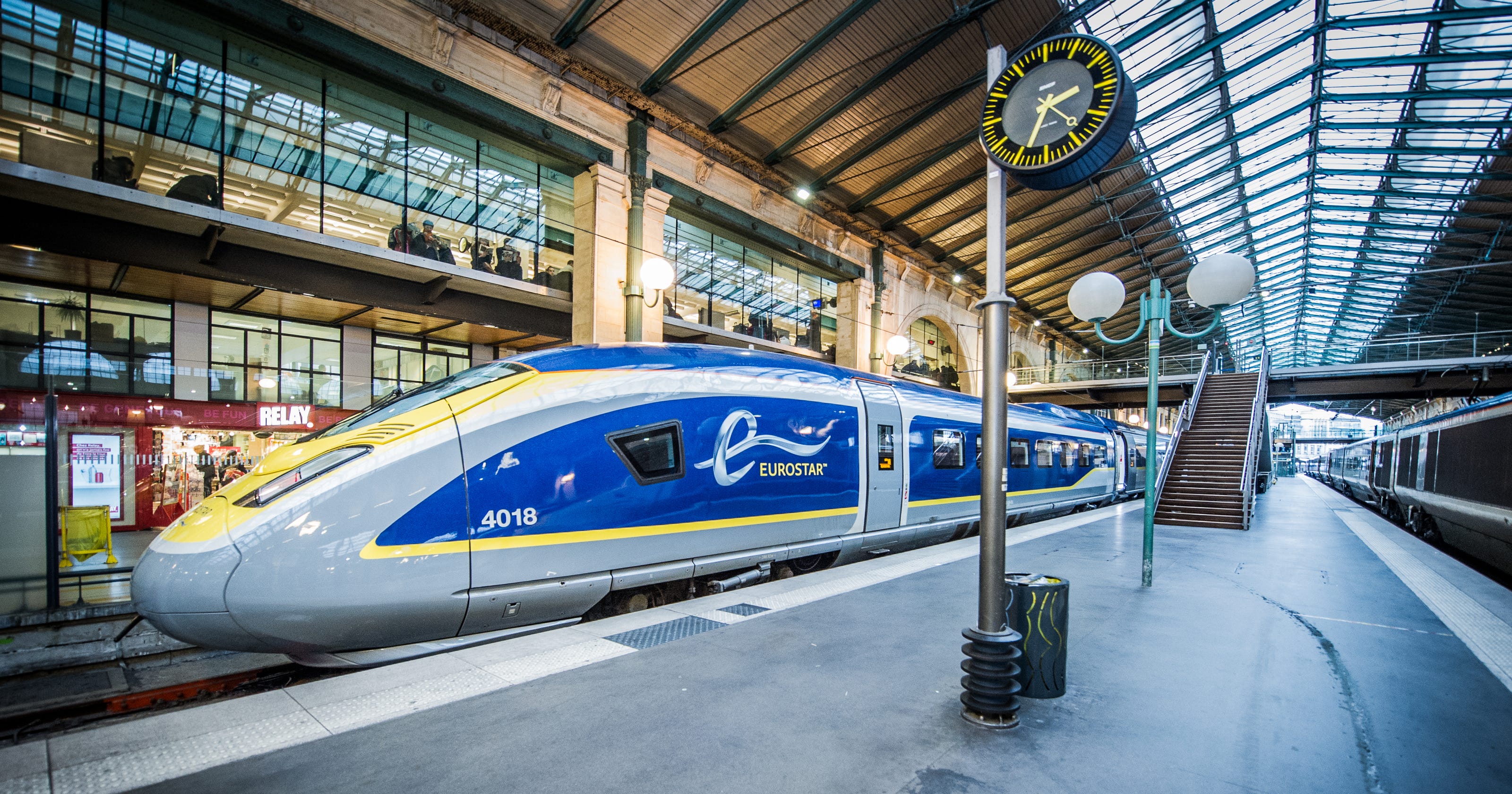 eurostar train journey length