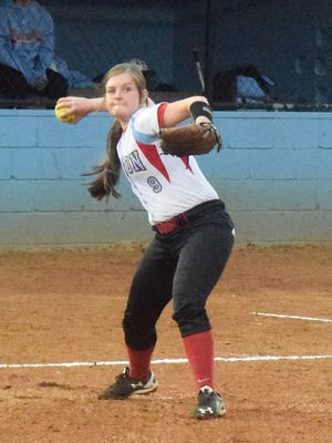 Kailey Jones makes a play at a game earlier in the season.